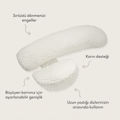 SheBelly - 3'ü 1 arada hamile yastığı
